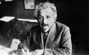Albert Einstein, God's resident mathematician