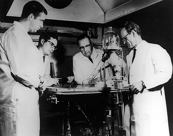 The first fusion lab at ITT/Farnsworth in Ft. Wayne Indiana ca. 1960